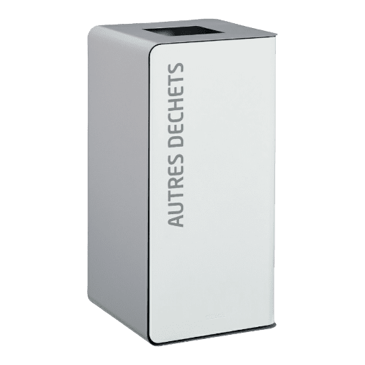 CUBATRI BORNE DE TRI SELECTIF 40L SANS SERRURE "AUTRES DECHETS"